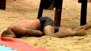 Survivor'da Bozok bir anda yere yığıldı