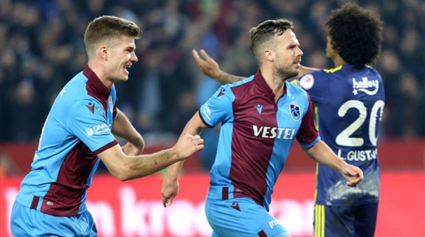 Trabzonspor büyük maçlarda durdurulamıyor