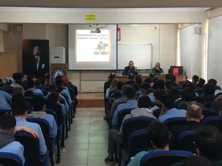 Liseliler, madde bağımlılığı ve bilişim suçları konusunda bilgilendirildi G1