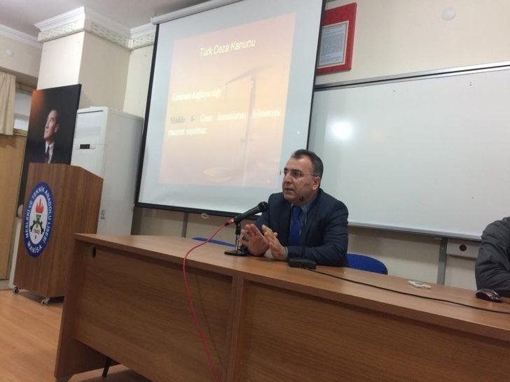 Liseliler, madde bağımlılığı ve bilişim suçları konusunda bilgilendirildi G3