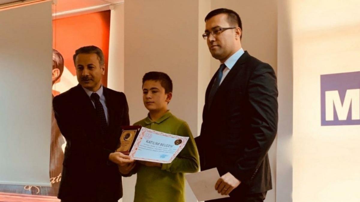 Kompozisyon Yazma Yarışması İl Birincisi Derek&ouml;y Ortaokulu&rsquo;ndan