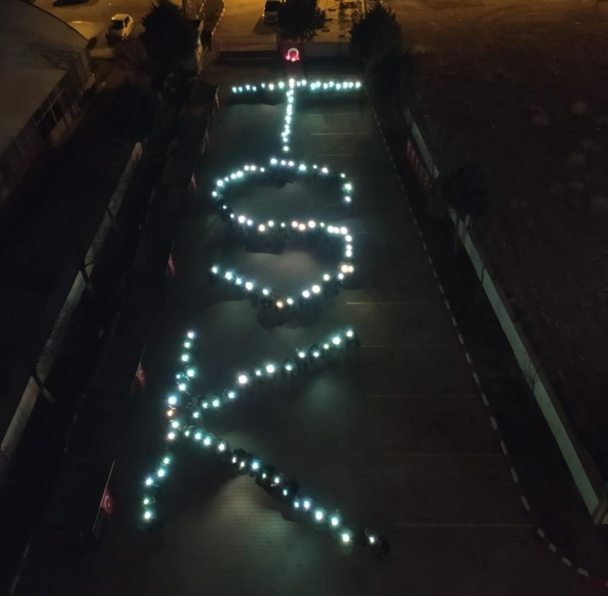 Konya&rsquo;da &uuml;niversite &ouml;ğrencilerinden Bahar Kalkanı Harekatı&rsquo;na destek