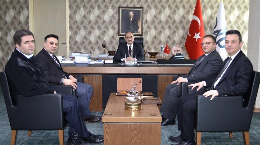 Gemerek Kaymakamı ve ORAN Kalkınma Ajansı Genel Sekreteri’nden DAP’a ziyaret