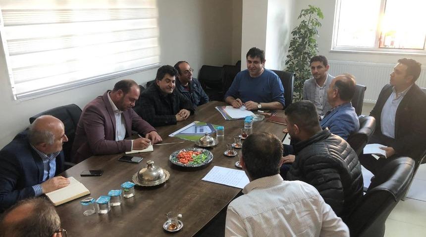 Başkan Çiğdem, mahalle muhtarları ve azalarıyla buluştu