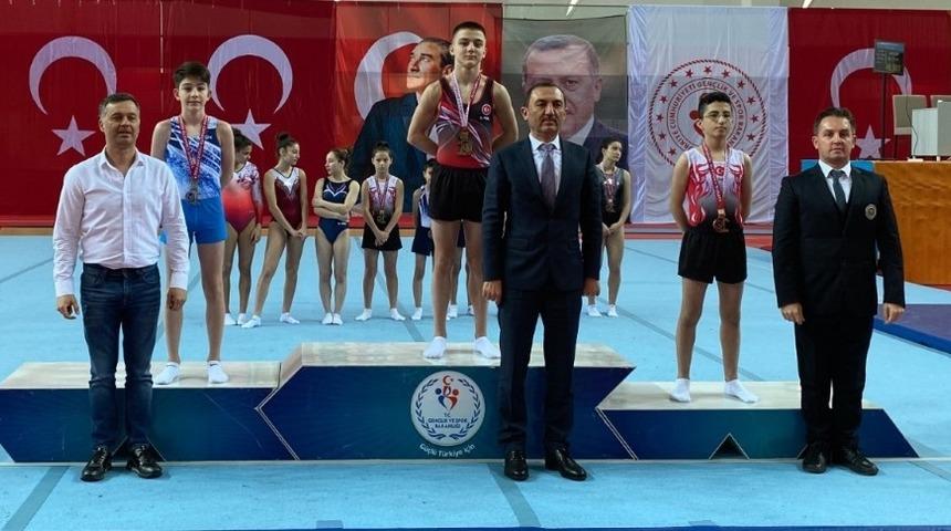 Karatay Belediyespor, jimnastikteki iddiasını da gösterdi