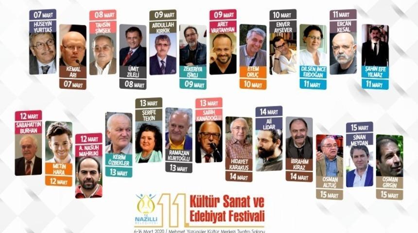 Nazilli Belediyesi’nin geleneksel Kültür Sanat ve Edebiyat Festivali başlıyor
