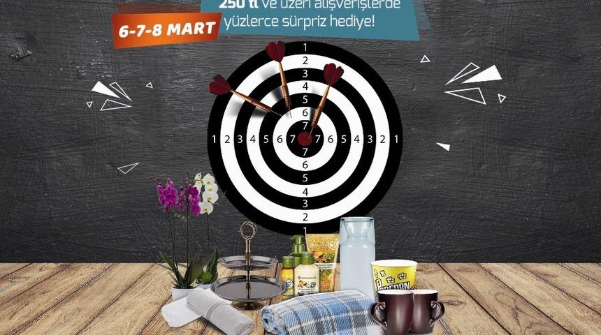 Kadınlar G&uuml;n&uuml; Dart Kampanyası