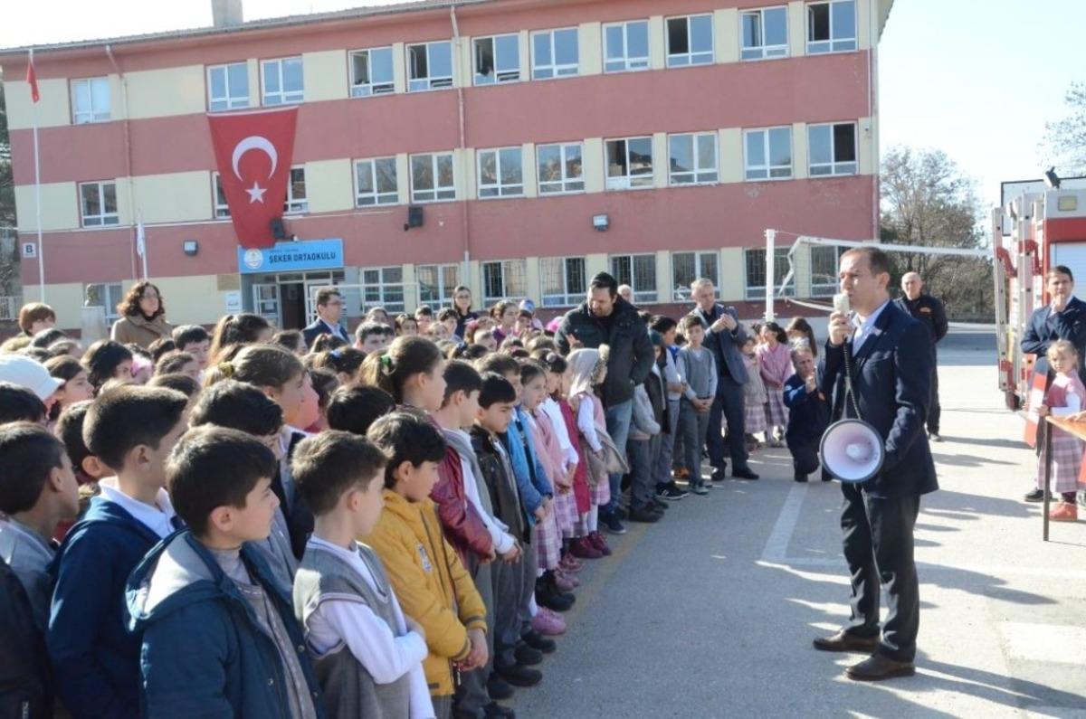 &Ouml;nce eğitim sonra tatbikat