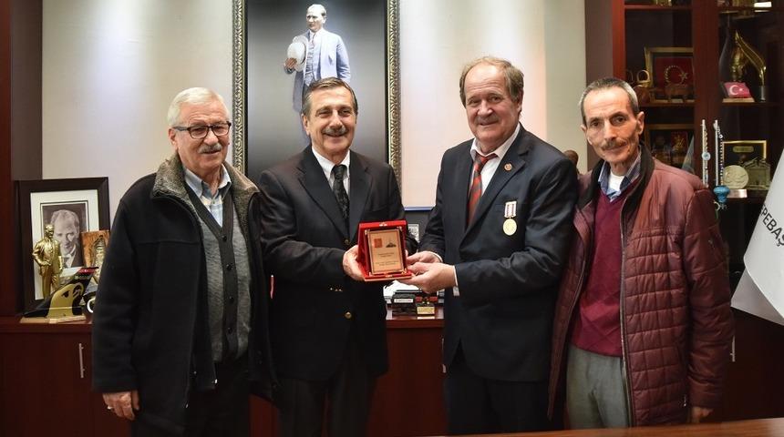 Gaziler Camii Derneği&rsquo;nden Ata&ccedil;&rsquo;a ziyaret