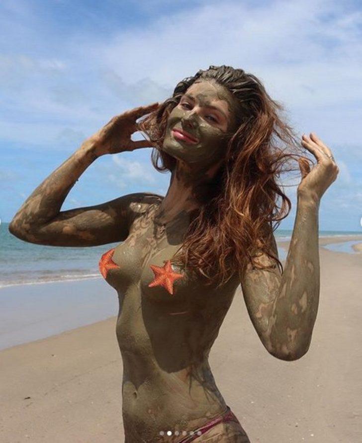 Isabeli Fontana'nın sırrı çamur!  G2