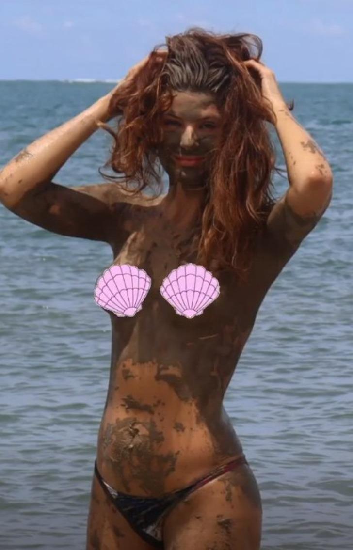 Isabeli Fontana'nın sırrı çamur!  G3