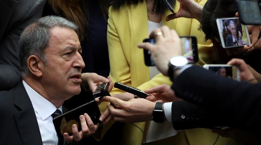 Bakan Akar'dan Bahar Kalkanı Harekatı'na ilişkin açıklama