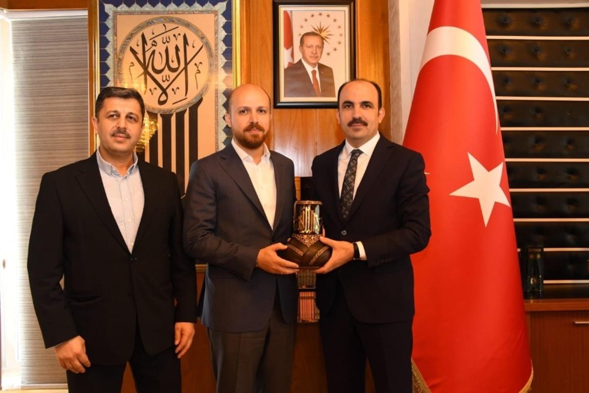 Bilal Erdoğan Başkan Altay&rsquo;ı ziyaret etti