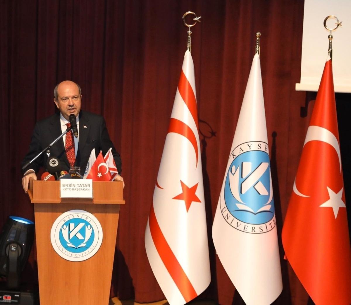 KKTC Başbakanı Tatar: "Biz T&uuml;rkiye&rsquo;ye g&uuml;vendik, g&uuml;venmeye de devam ediyoruz"