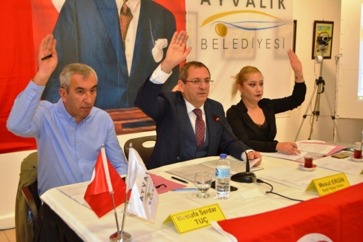 Ayvalık Belediye Meclisi Mart ayı olağan toplantısını ger&ccedil;ekleştirdi