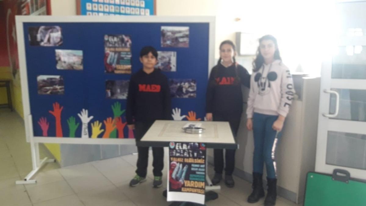 Ayvalık&rsquo;ta Mehmet Akif Ersoy Ortaokul&rsquo;una Elazığ&rsquo;dan kardeş okul