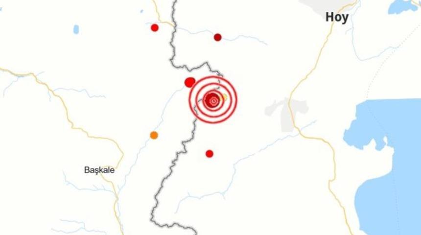 Son dakika haberleri... Türkiye-İran sınırında korkutan deprem