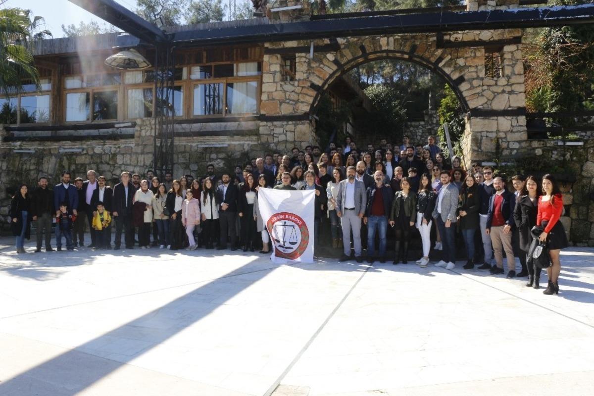 Yeşilboğaz, stajyer avukatlarla buluştu