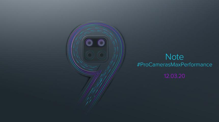 Redmi Note 9 Pro kanlı canlı görüntülendi!