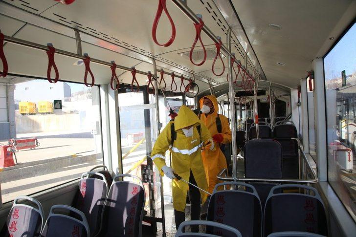 Elazığ’da toplu taşıma araçları ilaçlandı G1