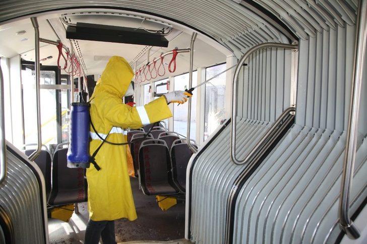 Elazığ’da toplu taşıma araçları ilaçlandı G2