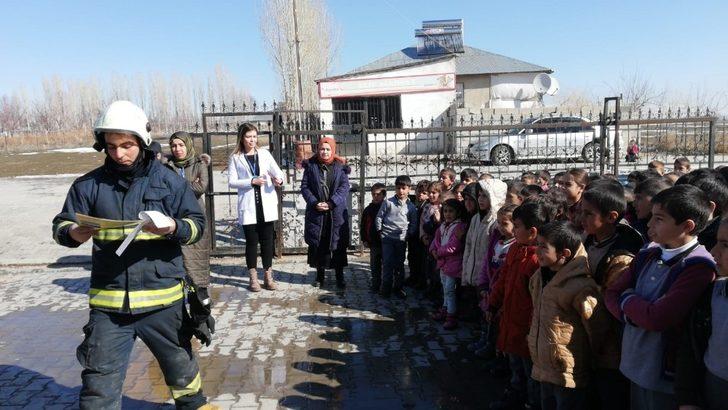 Van’da gerçeği aratmayan yangın tatbikatı G3