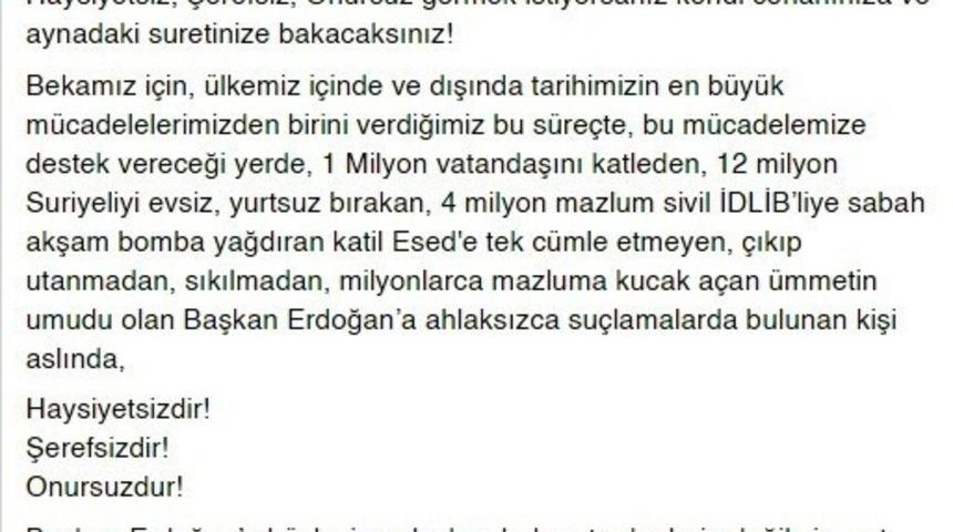 AK Parti’li Yavuz’dan CHP’li Özkoç’a tepki