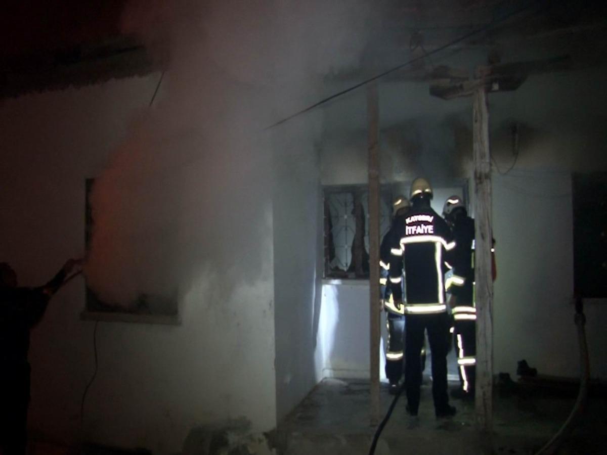 Kayseri'de korkutan yangın! Ev kullanılamaz hale geldi