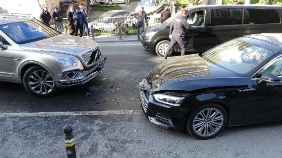 İstanbul'da 3 milyonluk kaza! Yeni aldığı otomobille arkadaşının cipine &ccedil;arptı