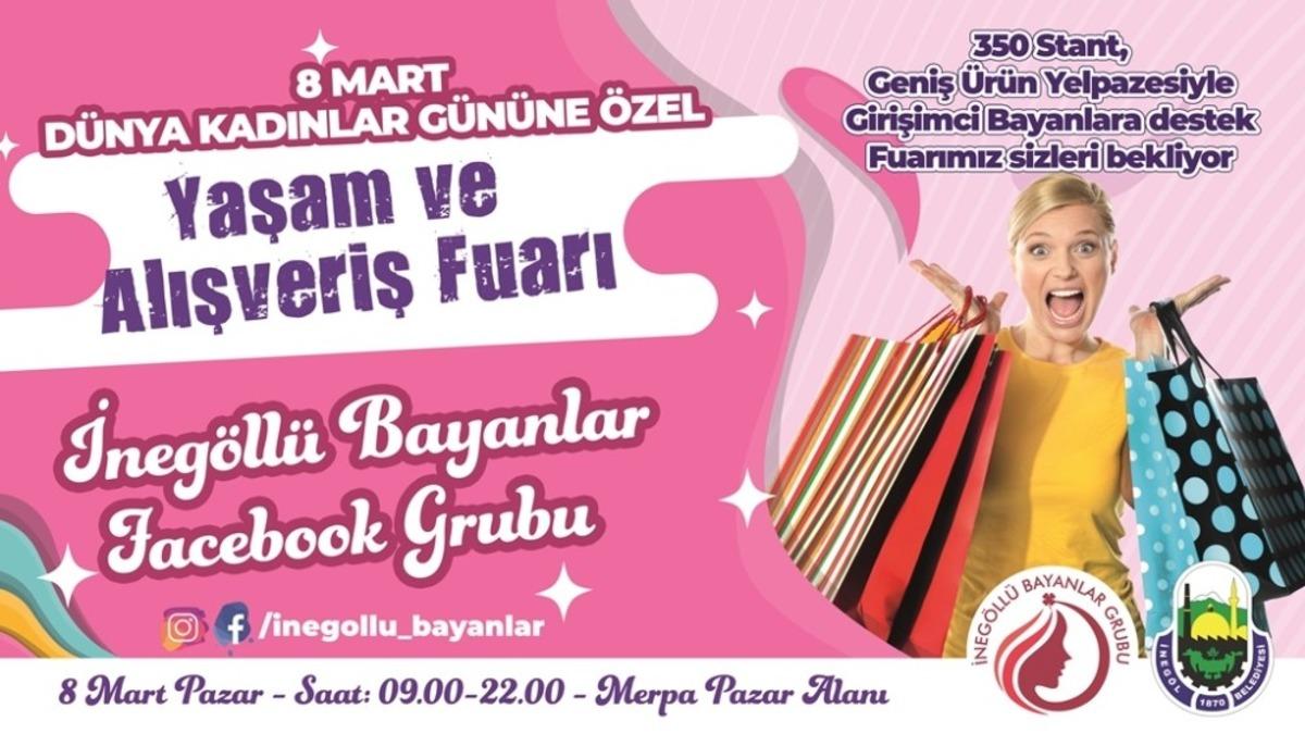 Kadınlar g&uuml;n&uuml;ne &ouml;zel, hayat ve alışveriş fuarı a&ccedil;ılıyor