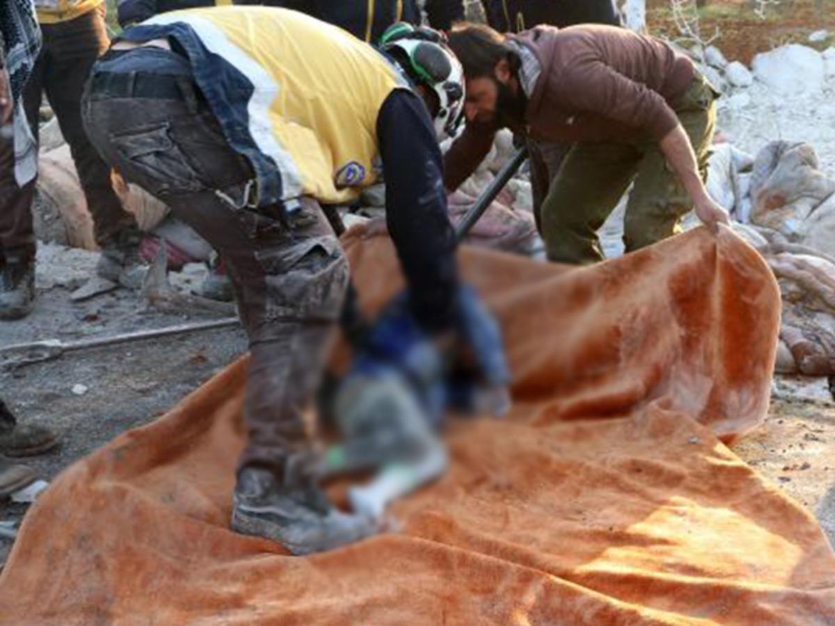 İdlib'de siviller hedef alındı! &Ccedil;ok sayıda &ouml;l&uuml; ve yaralılar var