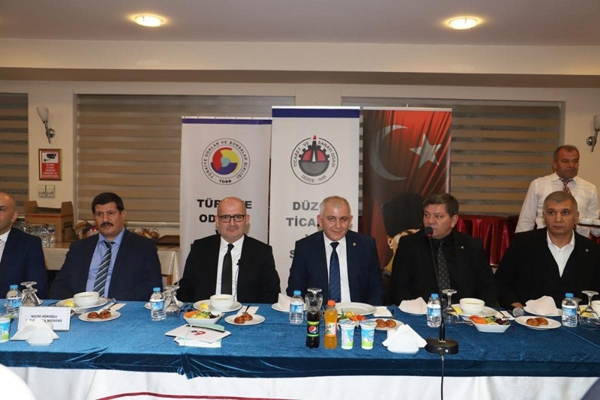 DTSO&rsquo;da &ldquo;S&ouml;z &uuml;yemizde&rdquo; programı yapıldı