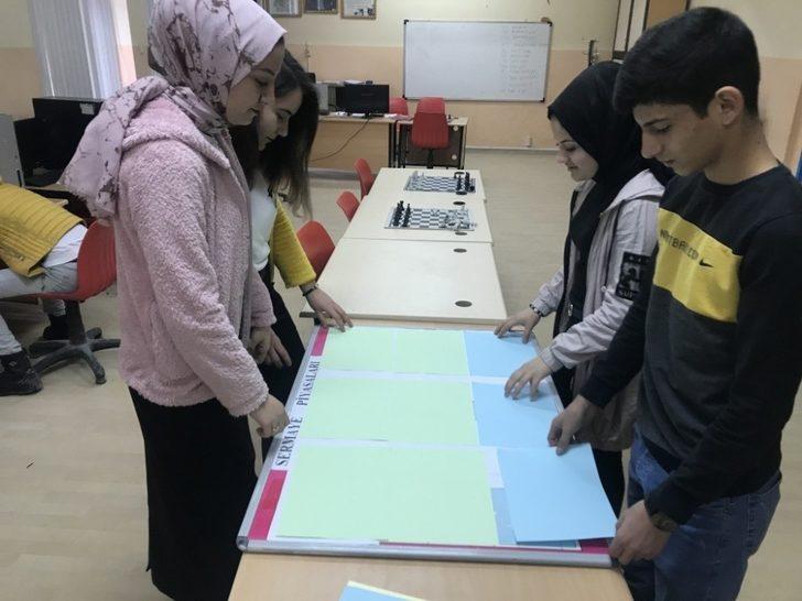 Öğrenciler okulda sermaye piyasalarını günlük takip ediyor G1