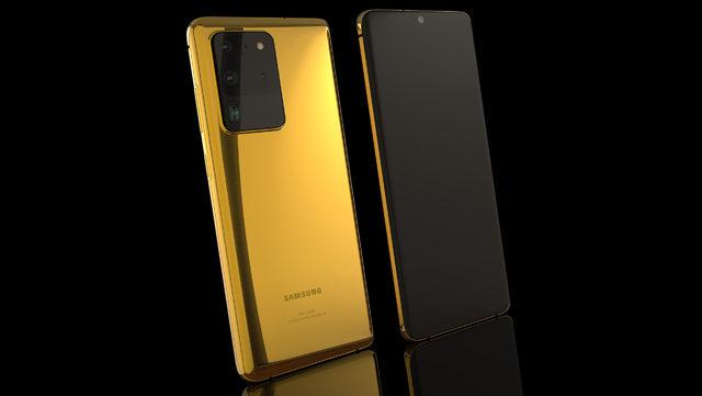 Galaxy S20 ultra altın