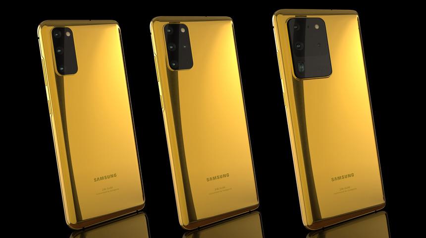 Samsung Galaxy S20'nin altın versiyonu fiyatıyla dudak u&ccedil;uklattı