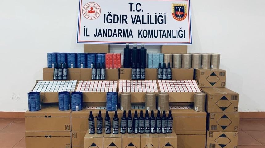 Iğdır&rsquo;da ka&ccedil;ak kozmetik &uuml;r&uuml;n ele ge&ccedil;irildi