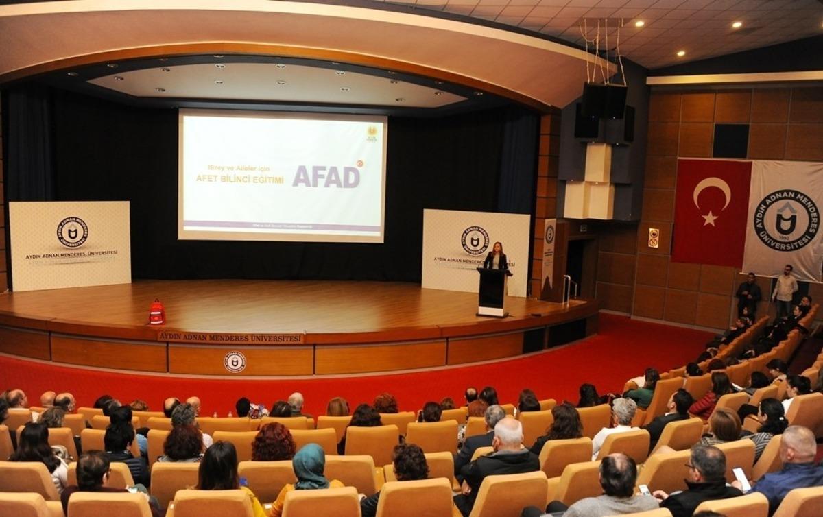 Birey ve aileler i&ccedil;in afet bilinci eğitimi ger&ccedil;ekleşti