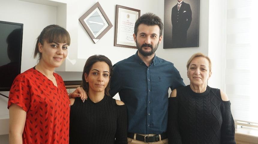 Anne kız estetik i&ccedil;in Londra&rsquo;dan Gaziantep&rsquo;e geldi