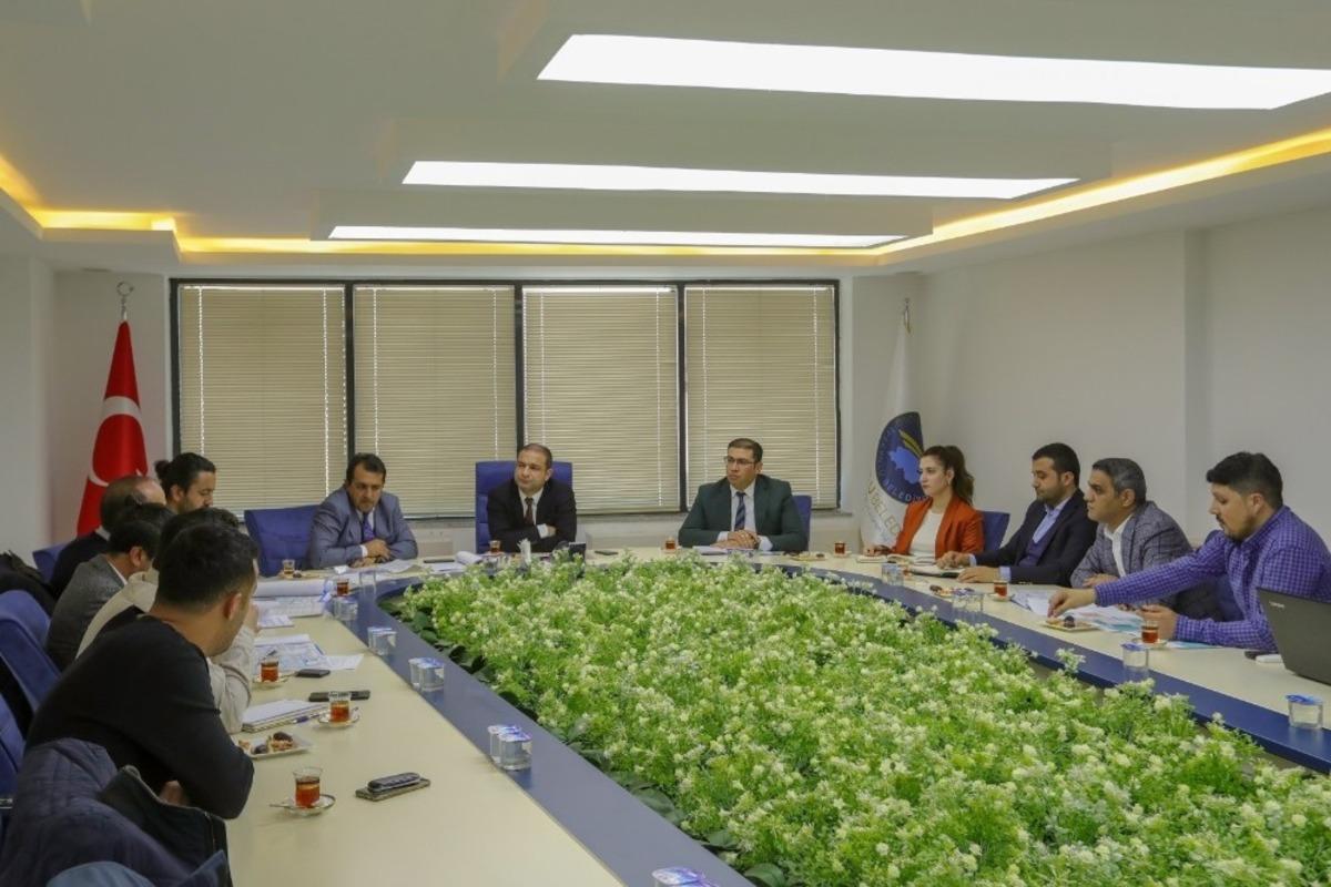 İpekyolu Belediyesi&rsquo;nde alt yapı proje koordinasyon toplantısı