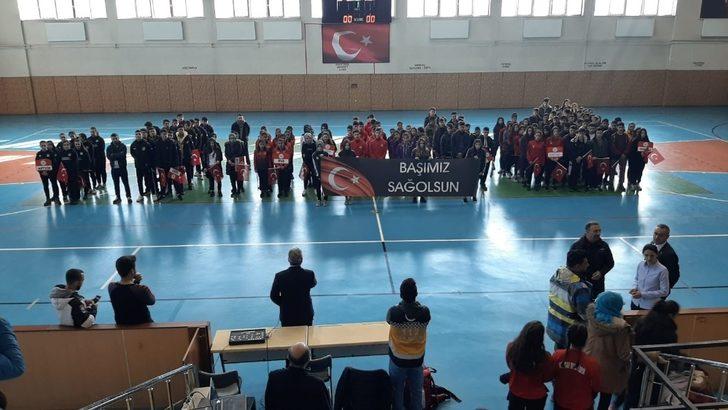 Hentbol maçları şehitlere saygı duruşu ile başladı G1