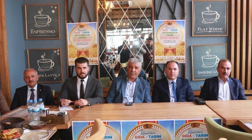 5. Adıyaman Gıda Tarım ve Hayvancılık Fuarının tanıtım toplantısı yapıldı