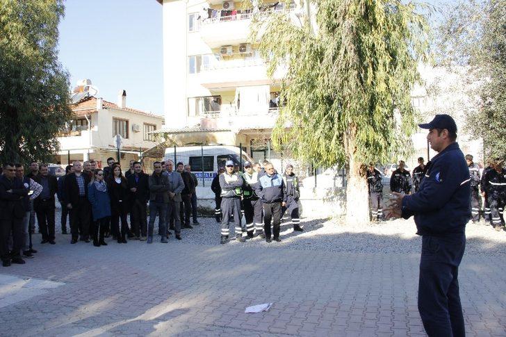 Ortaca’da belediye personeline yangın eğitimi verildi G3