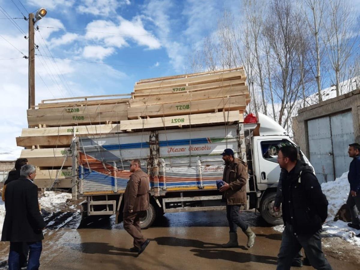 TZOB deprem b&ouml;lgesine 300 adet yemlik g&ouml;nderdi