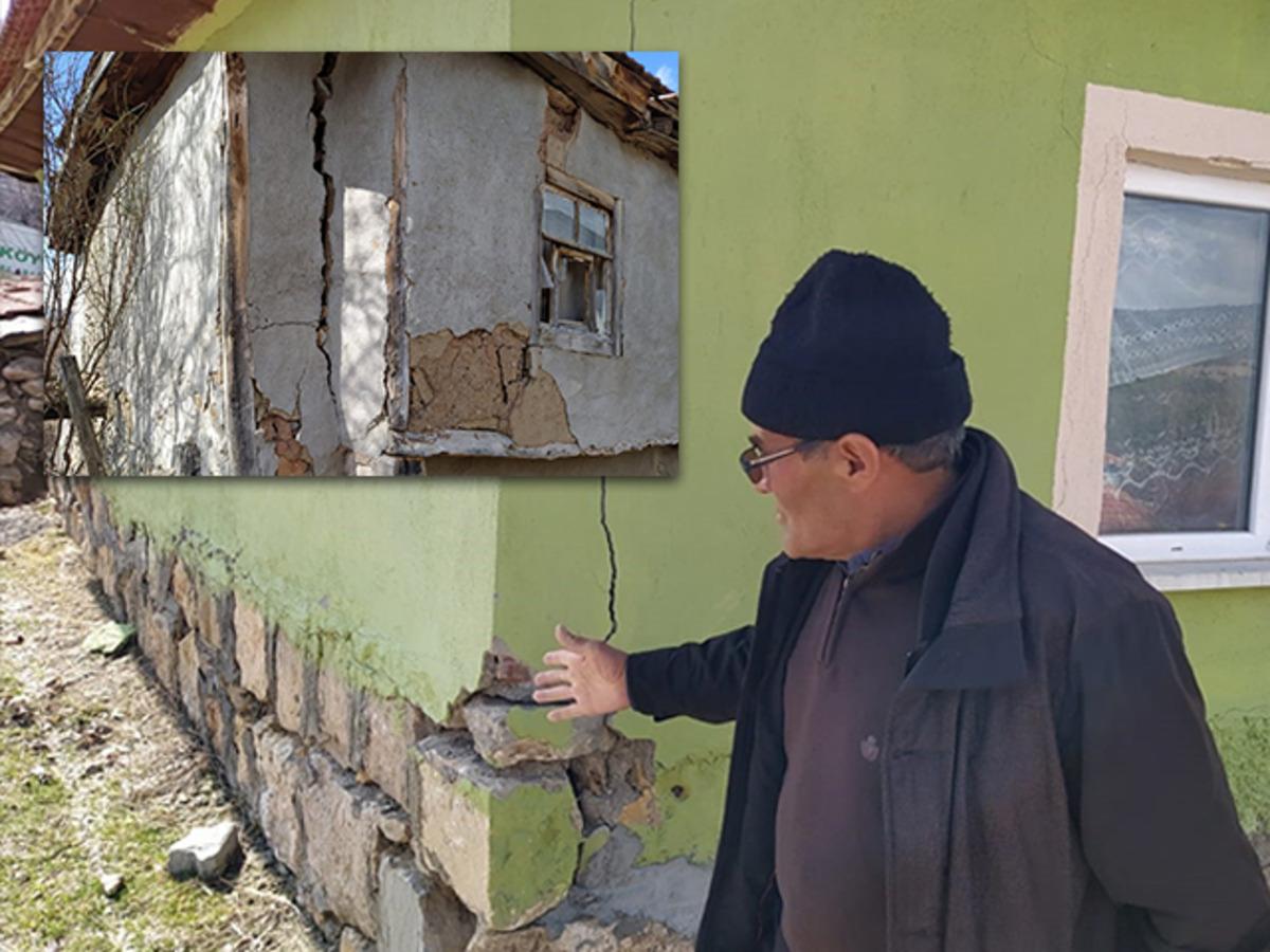 Denizli'de bir mahalle 4 yıldır kayıyor