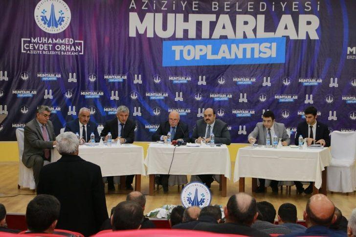 Aziziye’de muhtarlar buluşması G3