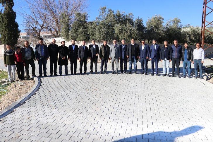 Karaköprü kırsalında parke çalışması G2