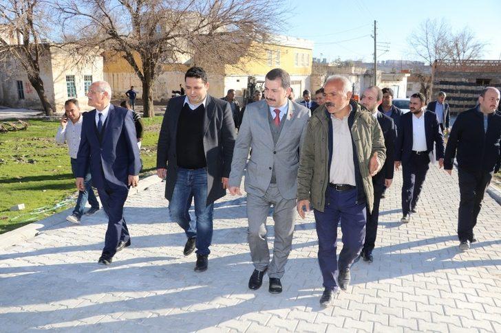 Karaköprü kırsalında parke çalışması G3