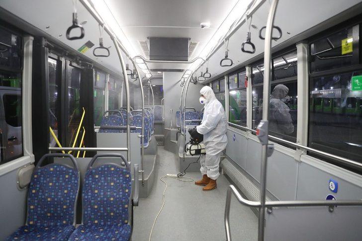 Sakarya’da belediye otobüslerine korona virüs önlemi G1