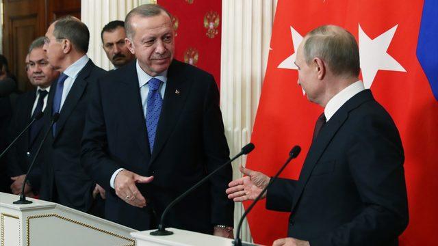 Son dakika: Cumhurbaşkanı Erdoğan ve Putin görüşmesi sona erdi! Moskova'da İdlib ateşkesi