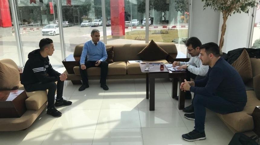 Adıyaman Perre MTAL &ouml;ğrenciler arasında m&uuml;lakat yaptı